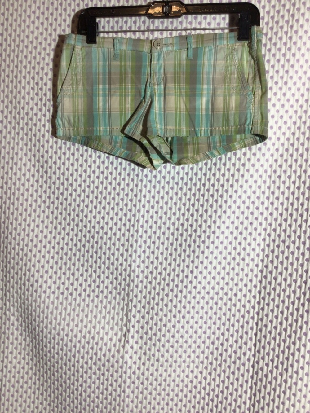 Vintage Y2K Abercrombie & Fitch Plaid Shorts